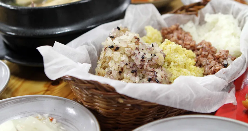 Ogokbap || Steamed Five grain Rice, Five grain Rice, 五谷饭, 五穀飯, 五穀ご飯, 오곡밥 Ogok bap || Five grain Rice, 五谷饭, 五穀ご飯, 오곡밥