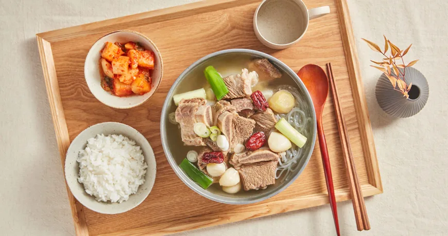 Galbitang || Galbi Soup, Short Rib Soup, 牛排骨汤, 牛排骨湯, カルビタン, 갈비탕 Galbi tang || Galbi Soup, Short Rib Soup, 牛排骨汤, 牛排骨湯, カルビタン, 갈비탕 :: k food.market