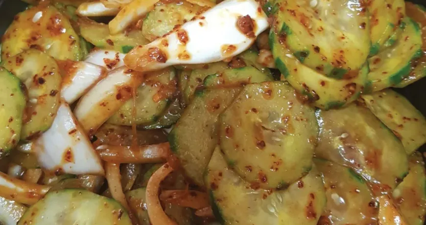 Oi muchim || Seasoned Cucumber, 오이무침