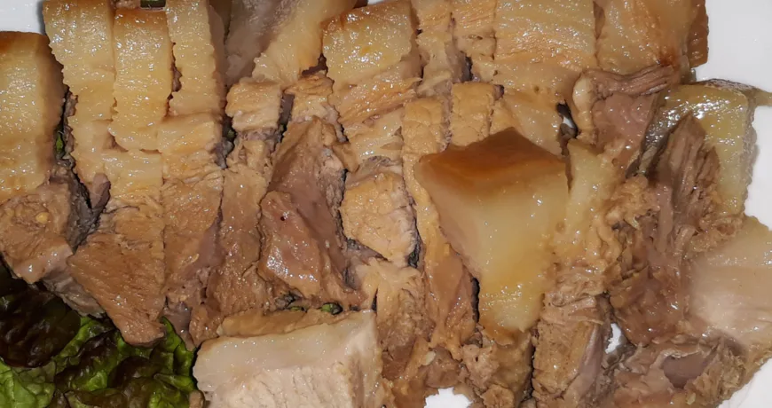 Suyuk || Boiled Pork Slices, 白切猪肉, 白切豬肉, ゆで豚肉, 돼지고기수육