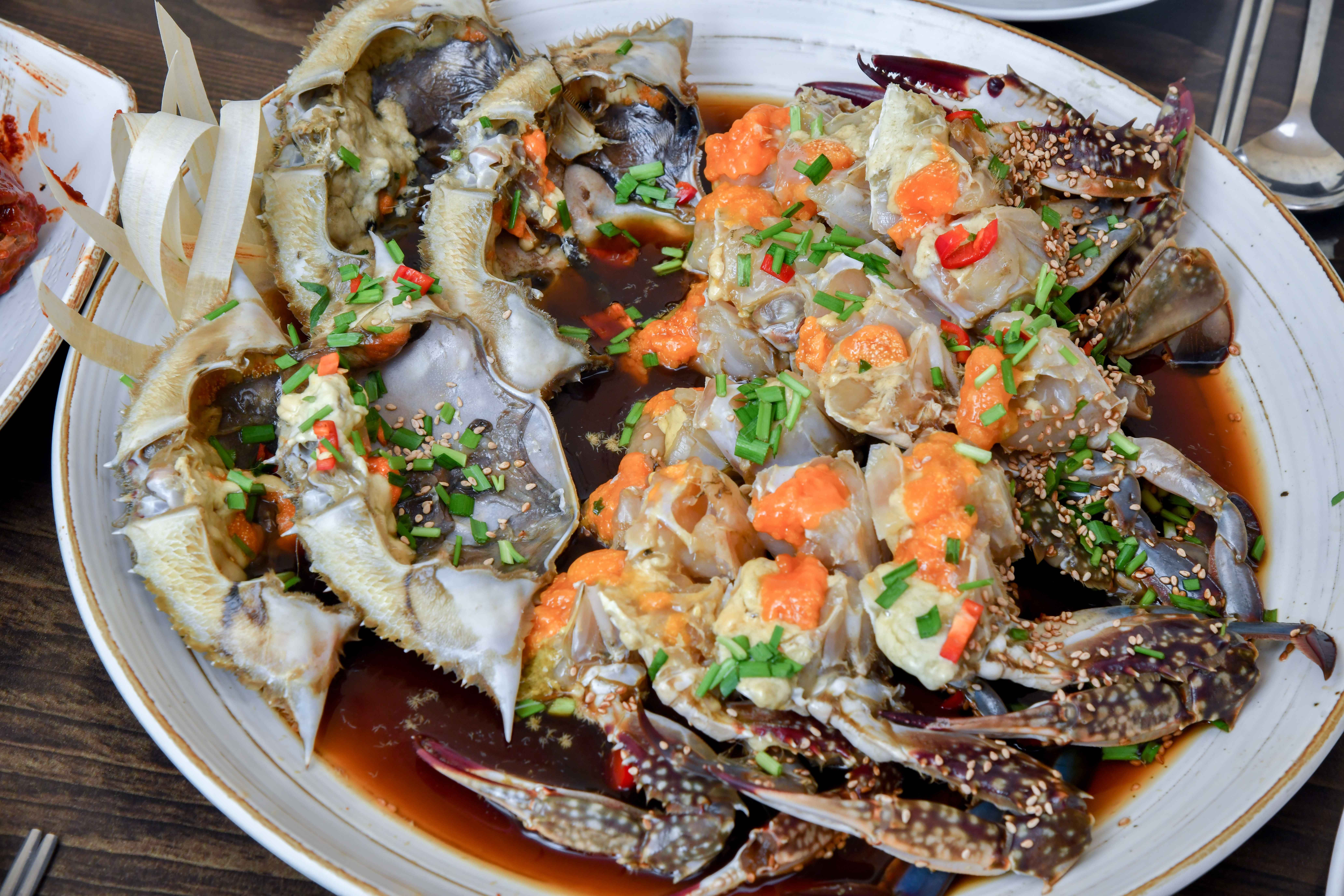 Ganjang-gejang || Soy Sauce Marinated Crab, 酱蟹, カンジャンケジャン, 간장게장