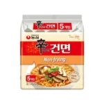 [NONGSHIM] Shin Ramyun Non-Frying Noodle 97g x 5 || 辛ラーメン LIGHT 袋麺, 농심 신라면 건면