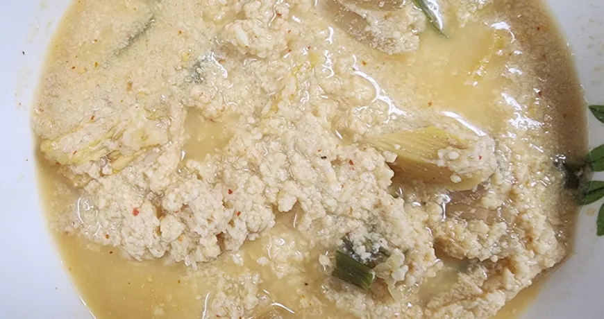 Kongbijijjigae || Pureed Soybean Stew, 黄豆渣锅, 黃豆渣鍋, おからチゲ, 콩비지찌개 Kongbijijjigae || Pureed Soybean Stew, 黄豆渣锅, 黃豆渣鍋, おからチゲ, 콩비지찌개