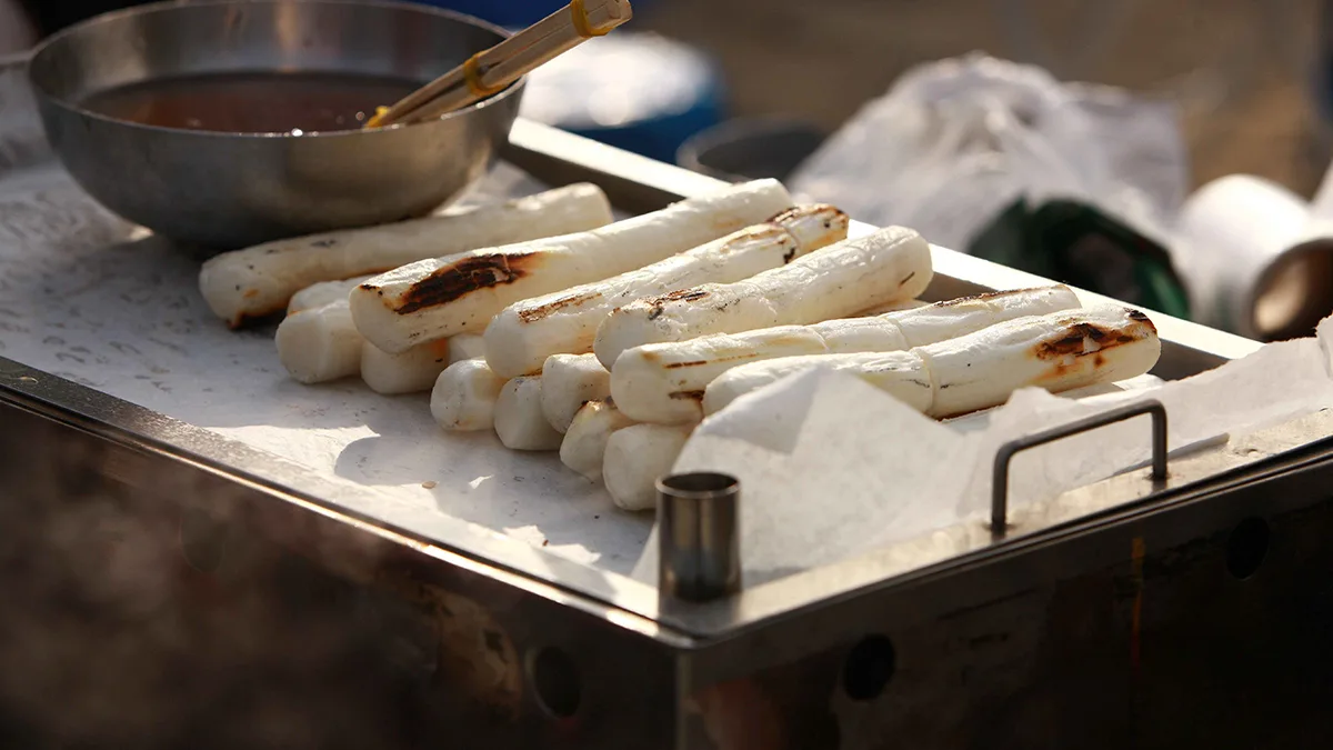 Garaetteok || Rice Cake Stick, 长条年糕, 長條年糕, カレトク, 가래떡