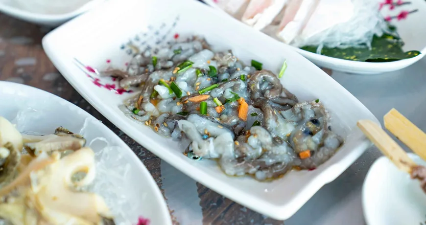Sannakji || Live Octopus, 活章鱼, 活章魚, テナガダコの刺身, 산낙지