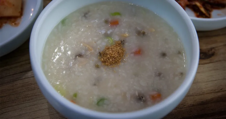 Bajirakjuk || Clam Porridge, 蛤蜊粥, 蛤蜊粥, アサリ粥, 바지락죽