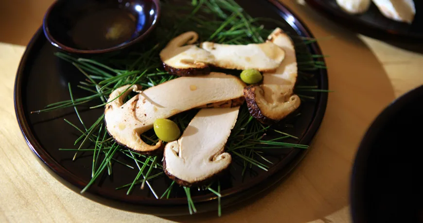 Songigui || Grilled Pine Mushrooms, 송이구이