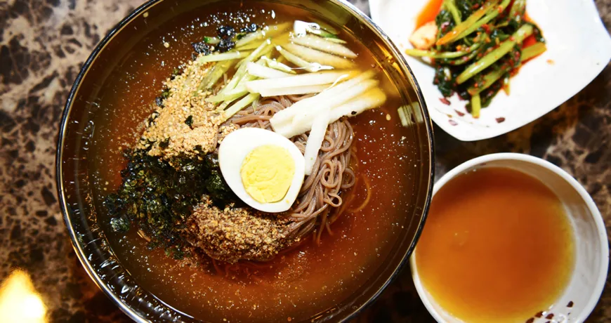 Makguksu || Buckwheat Noodles, 荞麦凉面, 蕎麥涼麵, 混ぜそば, 막국수