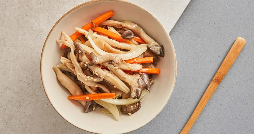 Neutaribeoseotbokkeum || Stir fried Oyster Mushrooms, 炒平菇, 炒平菇, ヒラタケ炒め, 느타리버섯볶음 Neutaribeoseotbokkeum || Stir fried Oyster Mushrooms, 炒平菇, 炒平菇