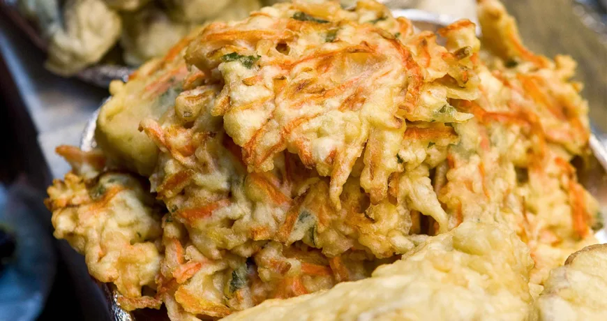 Yachaetwigim || Deep fried Vegetables, 炸蔬菜, 炸蔬菜, 野菜天ぷら, 야채튀김