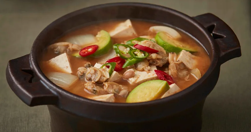 Haemuldoenjangjjigae || Seafood Soybean Paste Stew, 해물된장찌개 :: k food.market