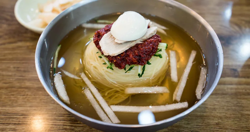 Milmyeon || Wheat Noodles, 小麦面, 小麥麵條, ミルミョン, 밀면 :: k food.market