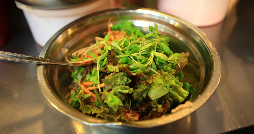 Yangpunbibimbap || Large Brass Bowl Bibimbap, 铜盆拌饭, 銅盆拌飯, ヤンプンビビンバ :: k food.market
