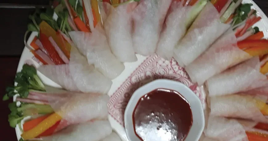 Mumariganghoe || Vegetables and Meat Wrapped in Radish Slices, 萝卜片什锦卷, 蘿蔔片蔬菜捲, 大根巻き, 무말이강회 Mumariganghoe || Vegetables and Meat Wrapped in Radish Slices, 萝卜片什锦卷, 蘿蔔片蔬菜捲, 大根巻き, 무말이강회