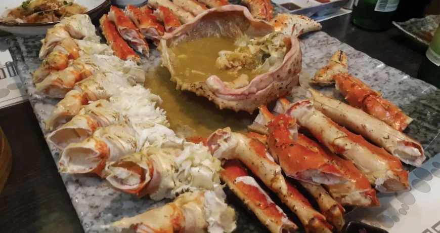Daegejjim || Steamed Snow Crab, 蒸雪蟹, 蒸雪蟹, ズワイガニの蒸し物, 대게찜