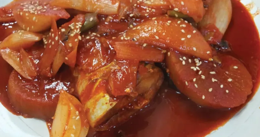Myeongtaejorim || Braised Pollack, 炖明太鱼, 燉明太魚, スケトウダラの煮付け, 명태조림 Myeongtaejorim || Braised Pollack, 炖明太鱼, 燉明太魚, スケトウダラの煮付け, 명태조림