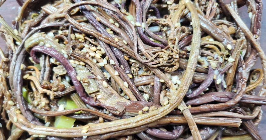 Gosarinamul || Bracken Salad, 凉拌蕨菜, 涼拌蕨菜, ワラビのナムル, 고사리나물 Gosarinamul || Bracken Salad, 凉拌蕨菜, 涼拌蕨菜, ワラビのナムル, 고사리나물