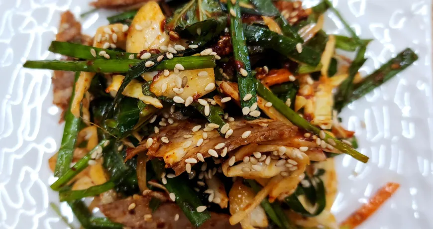 Suyungmuchim || Boiled Beef Slice Salad, 수육무침