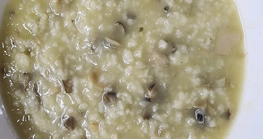 Jeonboknaejangjuk || Abalone Intestine Porridge, 鲍鱼内脏粥, アワビの内臓粥, 전복내장죽