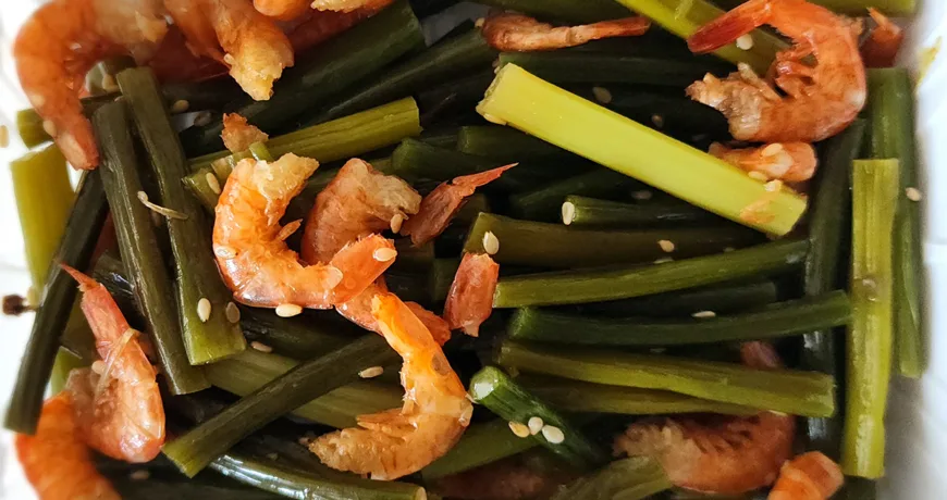 Maneuljongbokkeum || Stir fried Garlic Scape, 炒蒜苔, 炒蒜薹, にんにくの芽炒め, 마늘종볶음 Maneuljongbokkeum || Stir fried Garlic Scape, 炒蒜苔, 炒蒜薹, にんにくの芽炒め, 마늘종볶음