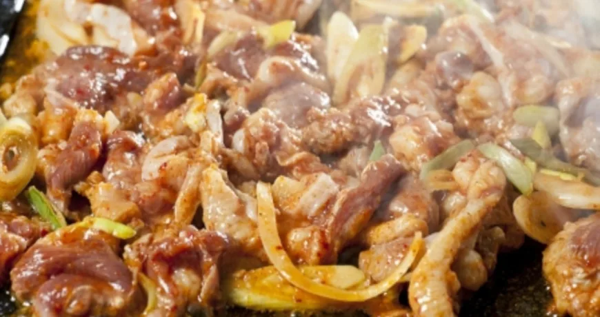 Orijumulleok || Spicy Stir fried Duck, 调味炒鸭肉, 調味炒鴨肉, 鴨肉コチュジャン炒め, 오리주물럭