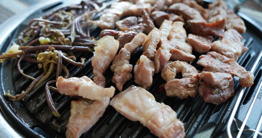 Heukdwaejigui || Grilled Black Pork, 흑돼지구이 Heukdwaejigui || Grilled Black Pork, 흑돼지구이