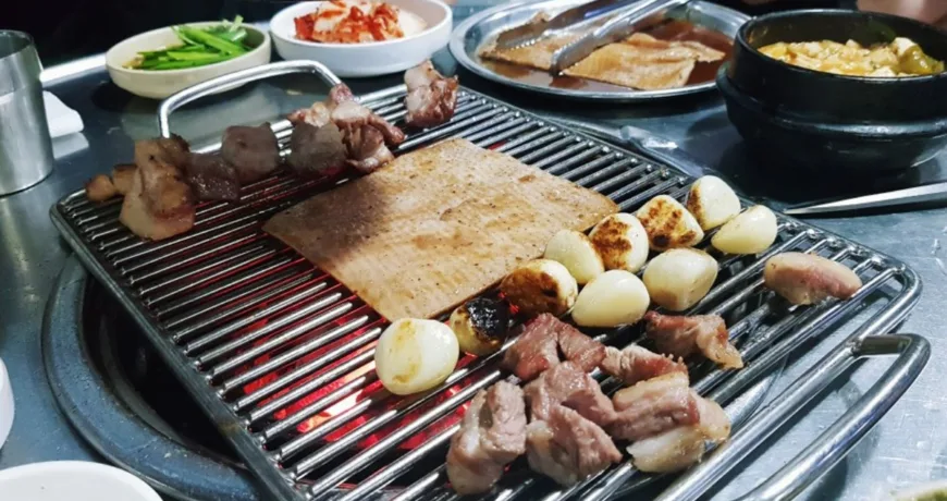 Kkeopdegigui || Grilled Pork Rind, 껍데기 구이 Kkeopdegigui || Grilled Pork Rind, 껍데기 구이