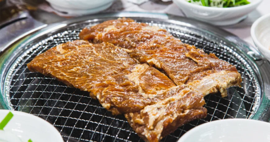 Yangnyeomgalbi || Marinated Grilled Beef Ribs, 调味排骨, 調味排骨, 味付けカルビ