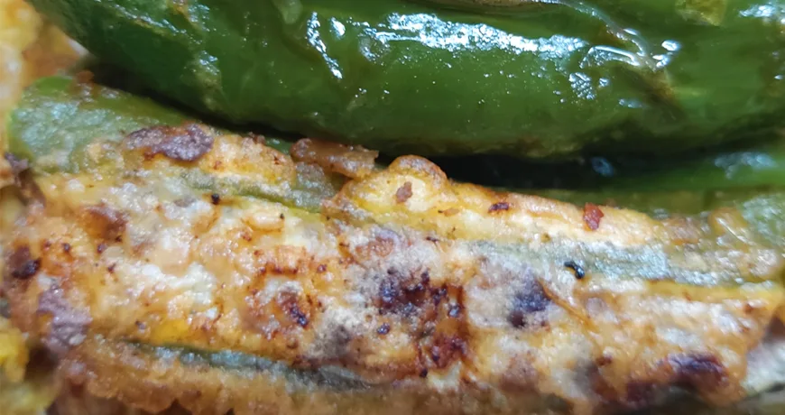 Gochujeon || Pan fried Battered Chili Pepper, 香煎尖椒, 香煎尖椒, 青唐辛子のチヂミ, 고추전 Gochujeon || Pan fried Battered Chili Pepper, 香煎尖椒, 香煎尖椒, 青唐辛子のチヂミ