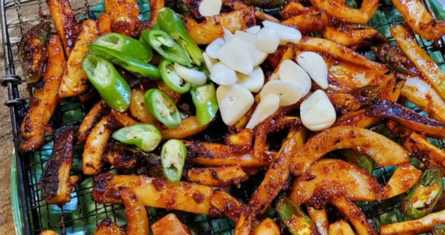 Ojingeogui || Grilled Squid, 烤鱿鱼, 烤魷魚, イカ焼き, 오징어구이