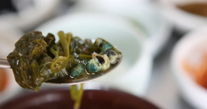 Olgaengitguk || Melanian Snail Soup, 川蜷汤, 川蜷湯, カワニナスープ, 올갱잇국