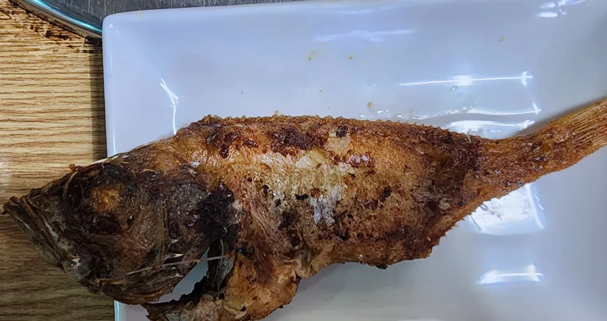 Bollakgui || Grilled Dark Banded Rockfish, 볼락구이 Bollakgui || Grilled Dark Banded Rockfish, 볼락구이