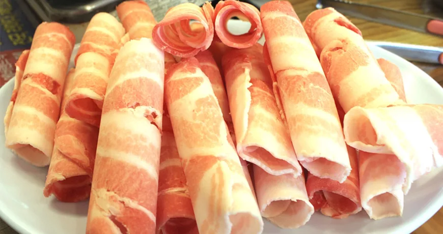Daepaesamgyeopsal || Grilled Thin sliced Pork Belly, 薄切五花肉, 薄切五花肉, 薄切りサムギョプサル, 대패삼겹살 Daepaesamgyeopsal || Grilled Thin sliced Pork Belly, 薄切五花肉, 薄切五花肉, 薄切りサムギョプサル, 대패삼겹살 :: k food.market