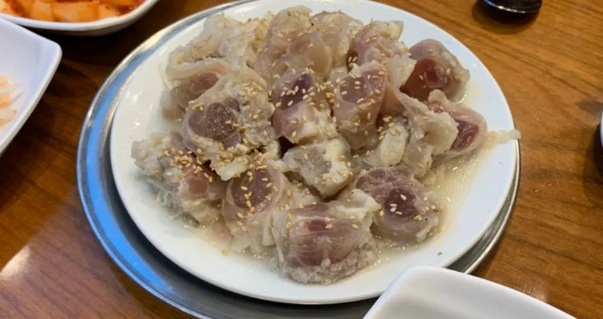 Doganisuyuk || Boiled Ox Knee, 白切牛膝骨, 白切牛膝骨, ゆで牛の膝軟骨, 도가니수육 Doganisuyuk || Boiled Ox Knee, 白切牛膝骨, 白切牛膝骨, ゆで牛の膝軟骨, 도가니수육 :: k food.market