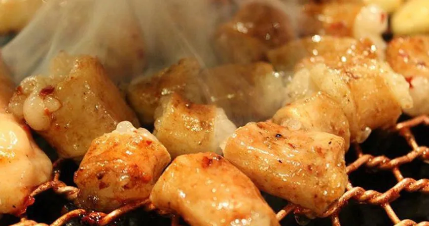 Daechanggui || Grilled Beef Large Intestine, 烤牛大肠, 烤牛大腸, 牛大腸焼き, 대창구이 :: k food.market