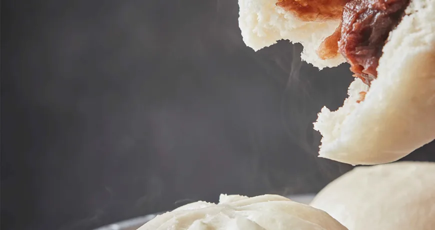 Jjinppang || Steamed Bun With Red Bean Filling, 찐빵 Jjinppang || Steamed Bun With Red Bean Filling, 찐빵