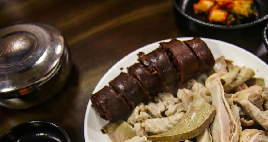 Pisundae || Sundae With Pork Blood, 피순대 Pisundae || Sundae With Pork Blood, 피순대