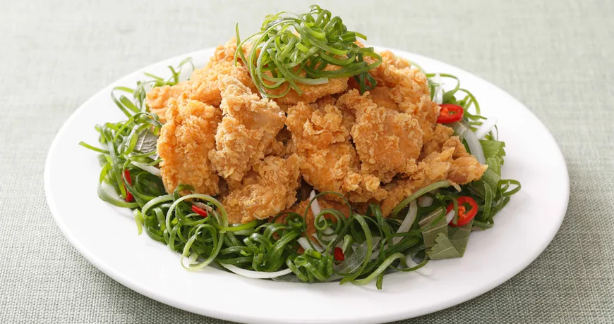 Padak || Fried Chicken with Green Onions, 파닭 Padak || Fried Chicken with Green Onions, 파닭 :: k food.market