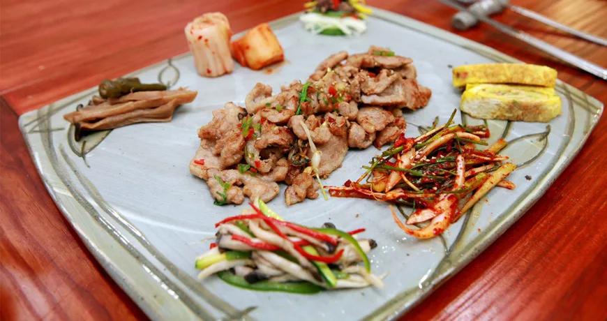 Dwaejimaekjeokgui || Grilled Soybean Paste Marinated Pork, 돼지맥적구이 Dwaejimaekjeokgui || Grilled Soybean Paste Marinated Pork, 돼지맥적구이 :: k food.market