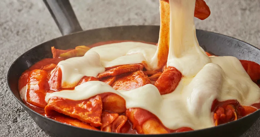 Cheese Tteokbokki || 치즈 떡볶이 Cheese Tteokbokki || 치즈 떡볶이 :: k food.market