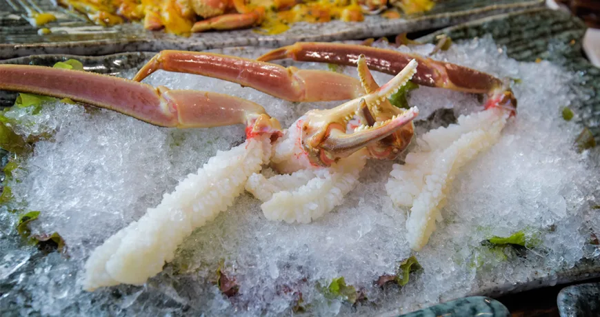 Daegehoe || King Crab Sashimi, 대게회 Daegehoe || King Crab Sashimi, 대게회 :: k food.market