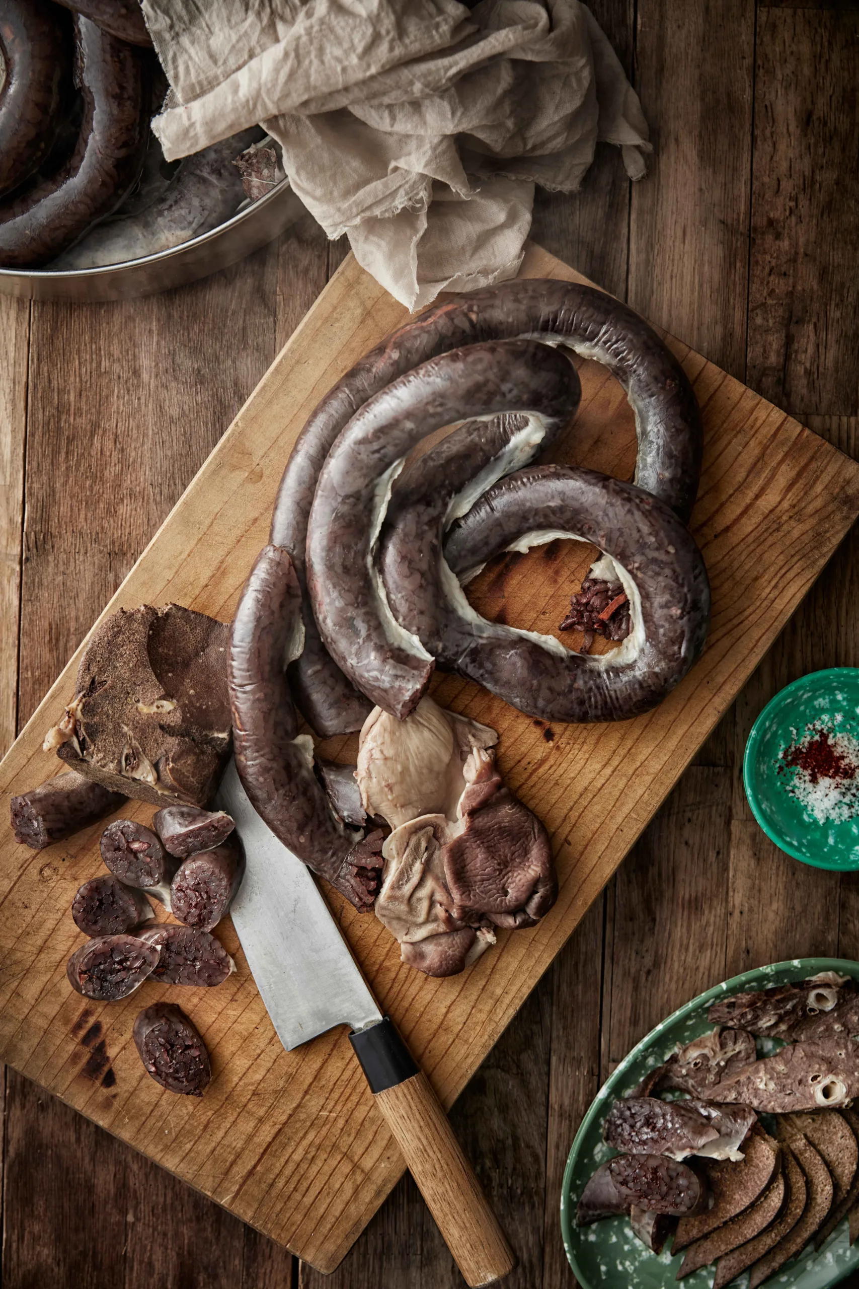 Sundae || Korean Sausage, 血肠, 豚の腸詰め, 순대 :: k-food.market