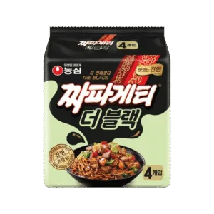 [NONGSHIM] Chapaghetti THE BLACK 116g x 4 || 농심 짜파게티 더블랙