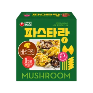 [NONGSHIM] Pasta Rang Mushroom Cream 179g x 6 || Mushroom Cream Pasta, 농심 파스타랑 버섯크림 :: k-food.market