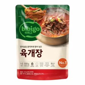 [bibigo] Yukgaejang 500g || Bibigo Spicy Beef and Vegetable Soup, 비비고 육개장