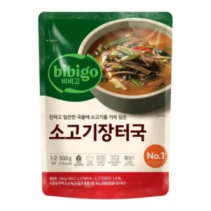 [bibigo] Traditional Spicy Beef Soup 500g || Bibigo Saegogi Jangteoguk, 비비고 소고기장터국