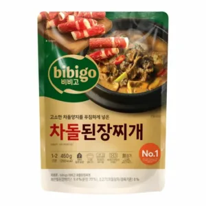 [bibigo] Beef Brisket Soybean Paste Stew 460g || Bibigo Chadol Doenjang Jjigae, 차돌된장찌개