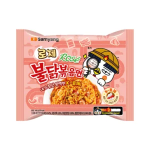 [SAMYANG] Buldak Rosé Hot Chicken Flavor Ramen 140g x 4 x 8 || 삼양 로제 불닭볶음면