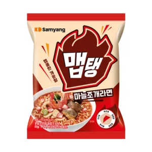 [SAMYANG] Maep-taeng Garlic Clam Ramen 110g x 4 x 8 || 삼양 맵탱 마늘조개라면