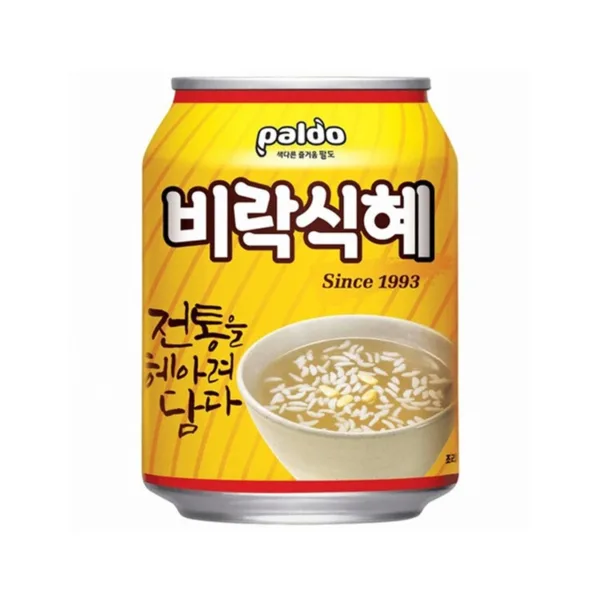 [Paldo] Birak Sikhye Can 238ml x 24 || 팔도 비락식혜
